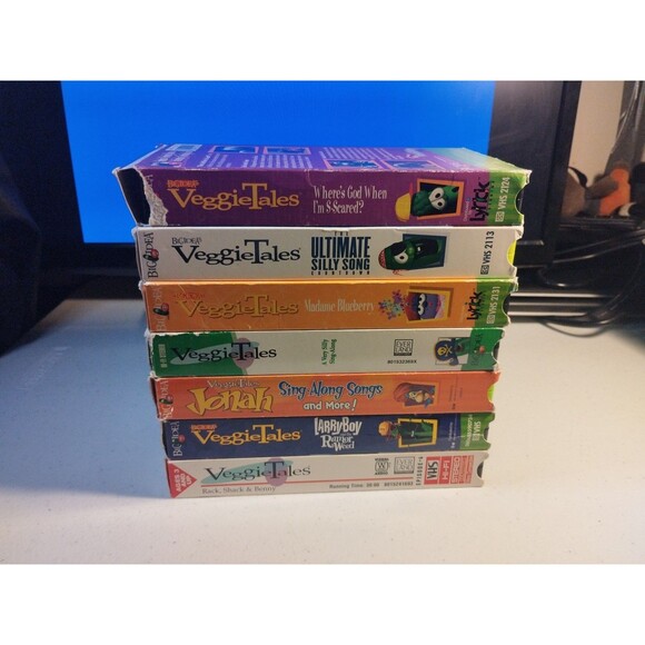 VeggieTales VHS Tapes Lot Of 7.  Big Idea. Christian - Picture 5 of 6